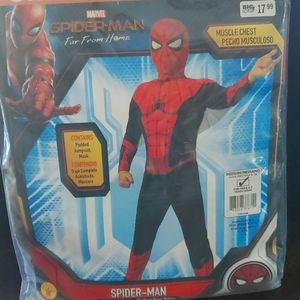 NEW Boys spiderman costume